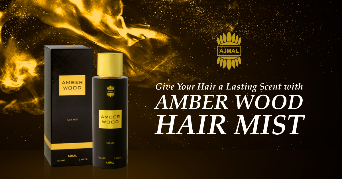 Give Your Hair a Lasting Scent with Amber Wood Hair Mist